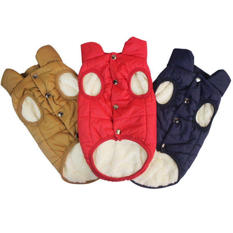 warme Winter-Hundeweste